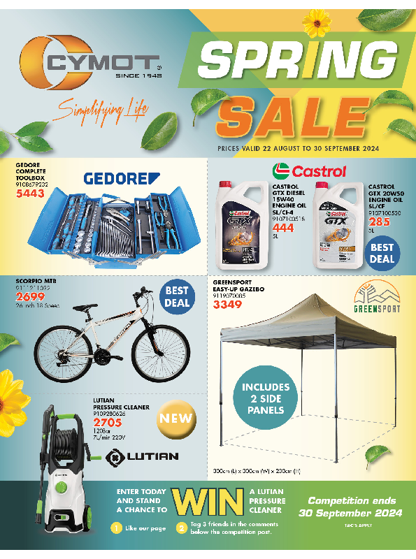 Cymot - Spring Sale