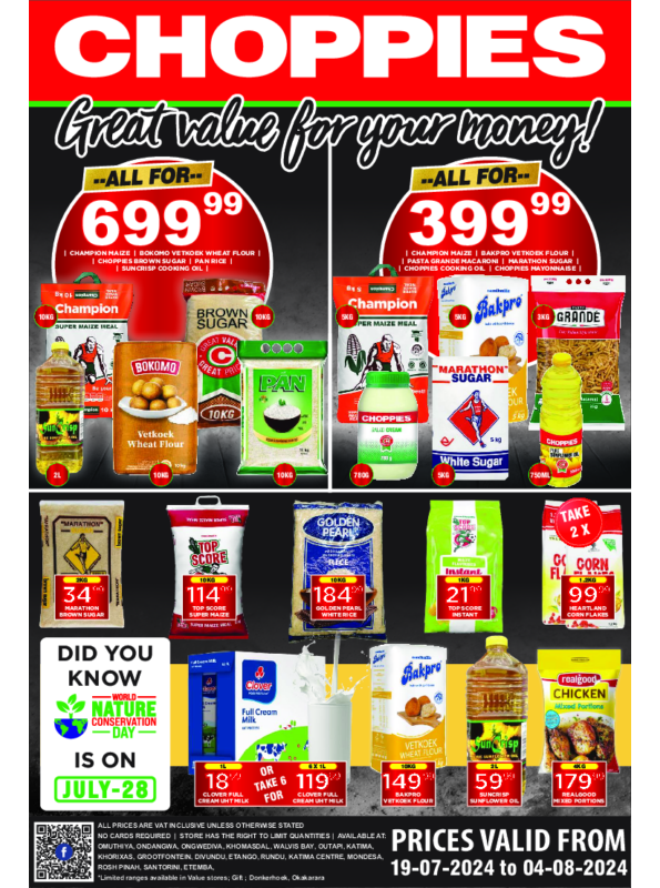 Choppies - Month End Promotions (July)