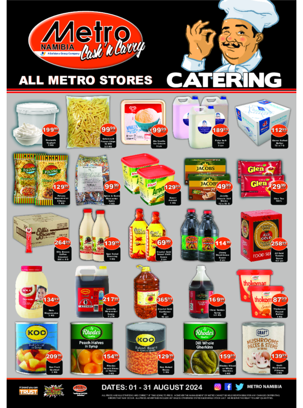 Metro - Catering (Aug)