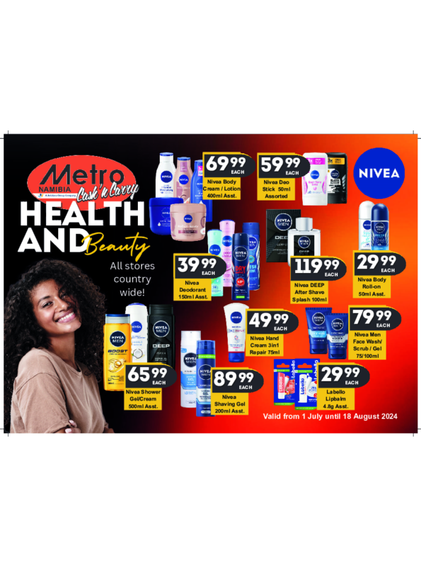 Metro - Health and Beauty